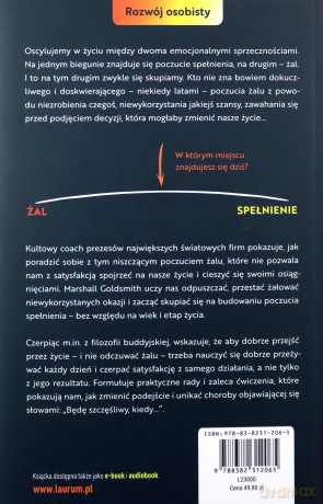 Żyj dobrze, niczego nie żałuj - Marshall Goldsmith, Mark Reiter [KSIĄZKA]