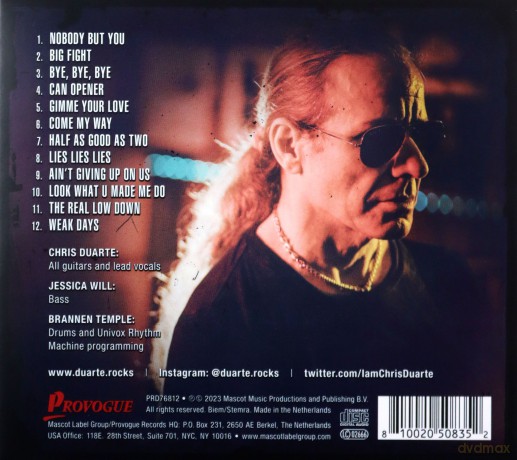 Chris Duarte: Ain't Giving Up (digipack) [CD]