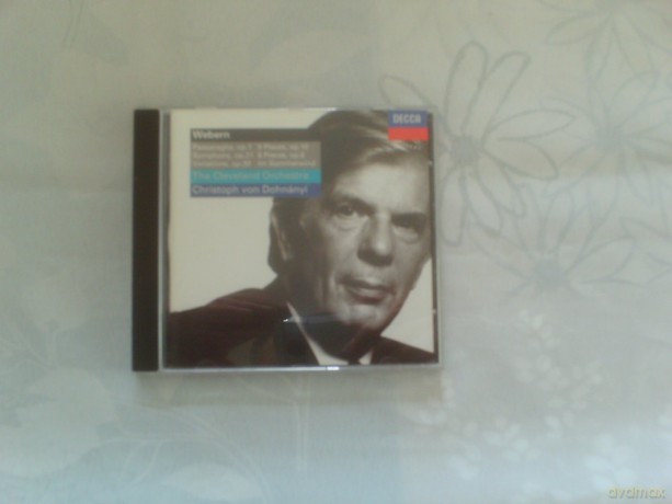 Dohnanyi.The Cleveland Orch.: Webern:Passacaglia,Symphony [CD]