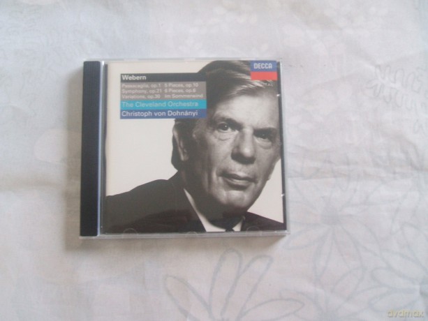 Dohnanyi.The Cleveland Orch.: Webern:Passacaglia,Symphony [CD]