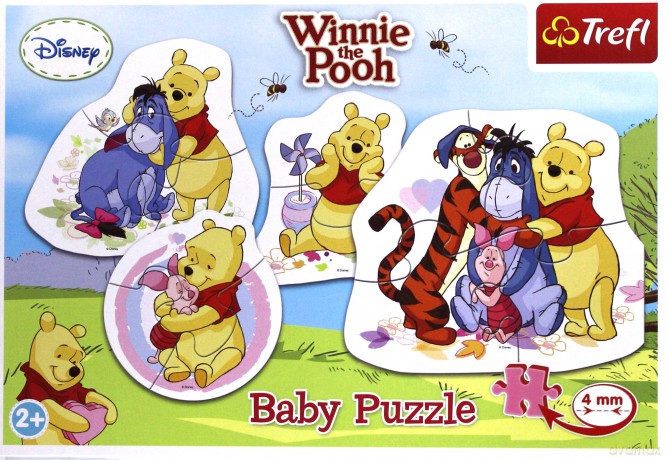 TREFL BABY Kubuś Puchatek (Disney) 36035 [PUZZLE]