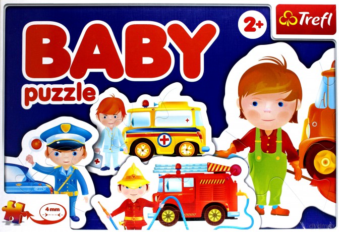 TREFL BABY Pojazdy Interwencyjne 36032 [PUZZLE]