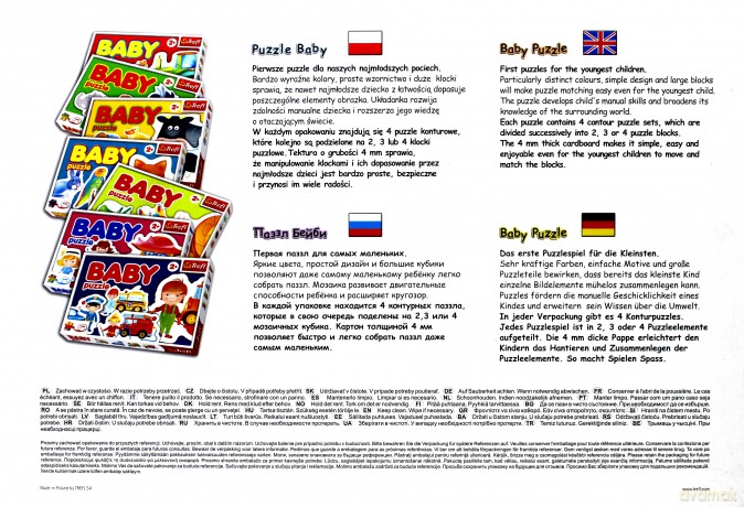 TREFL BABY Pojazdy Interwencyjne 36032 [PUZZLE]