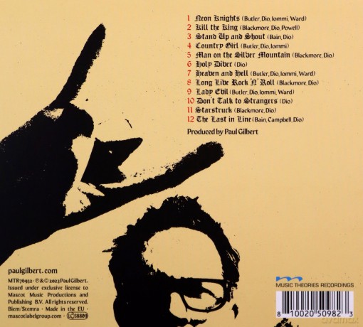 Paul Gilbert: The Dio Album (digipack) [CD]