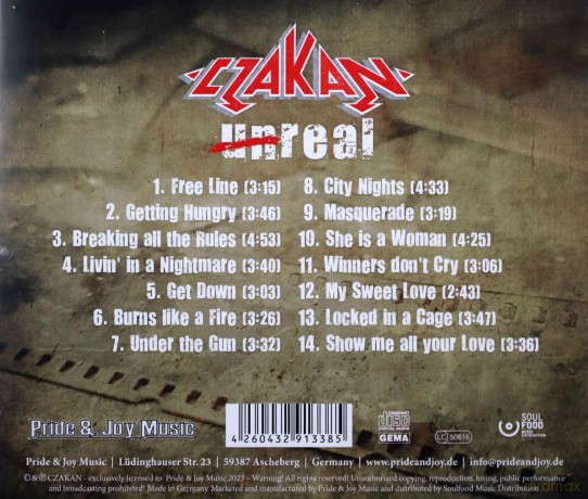 Czakan: Unreal [CD]