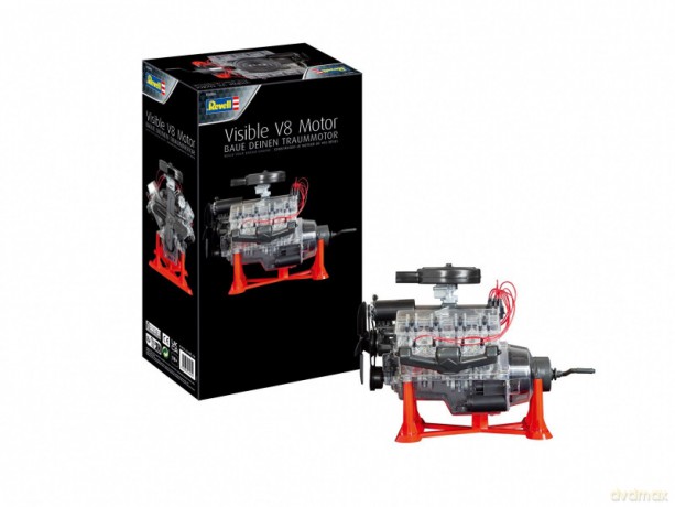 Imitacja silnika w skali 1:4 Visible V-8 Engine