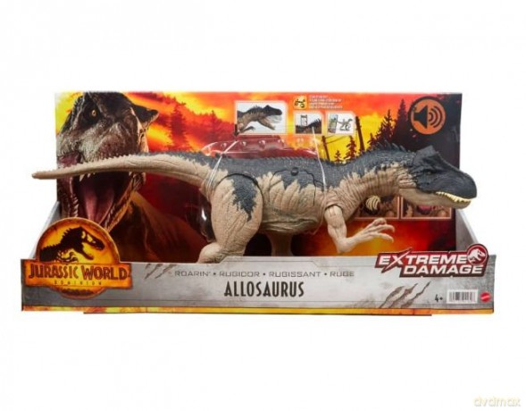 Jurassic World Extreme Damage Dinozaur Allosaurus [FIGURKA]
