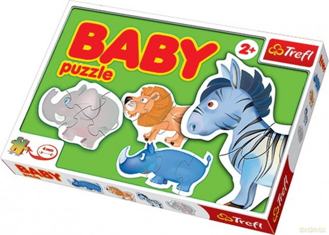 TREFL BABY Zwierzątka Afrykańskie 36012 [PUZZLE]