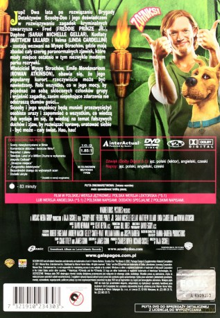 Scooby-Doo - film fabularny [DVD]