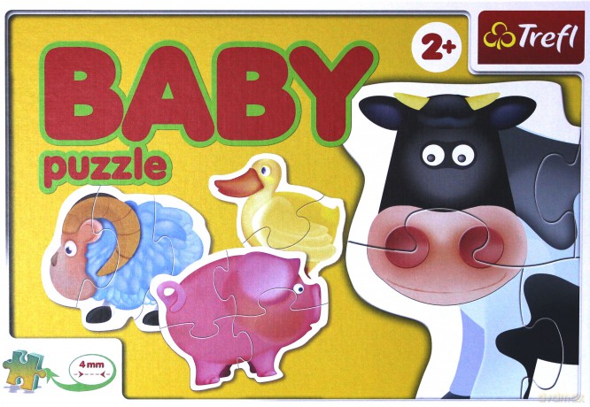 TREFL BABY Zwierzątka z Farmy 36011 [PUZZLE]