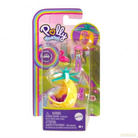 Polly Pocket Pollyville Helikopter Ananas [FIGURKA]