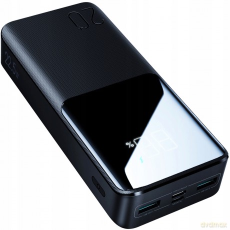 Joyroom powerbank 20000mAh 22.5W PD QC3.0 AFC  czarny JR-QP192 