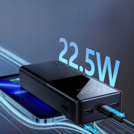 Joyroom powerbank 20000mAh 22.5W PD QC3.0 AFC  czarny JR-QP192 