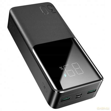 Joyroom powerbank 30000mAh 22.5W PD QC3.0 AFC  czarny JR-QP193