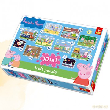 TREFL 10w1 10w1 Świnka Peppa 90150 [PUZZLE]