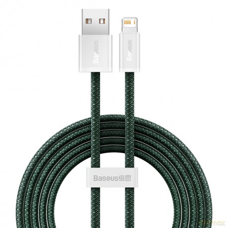 Baseus Dynamic 2 Series kabel USB-A - Lightning 2.4A 480Mb/s 2m zielony