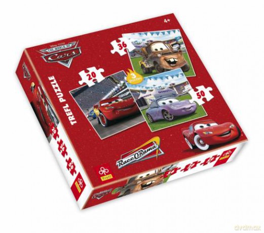 TREFL 20+30+50 MIX Auta (Disney) 34036 [PUZZLE]
