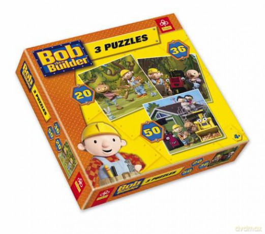 TREFL 20+30+50 MIX Bob Budowniczy 34035 [PUZZLE]