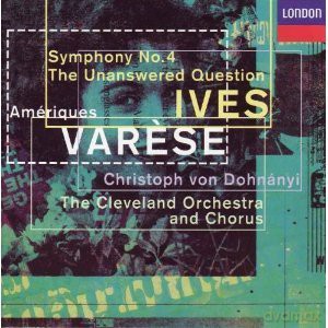 Dohnanyi: Ives:Sym 4/Varese:Ameriques [CD]