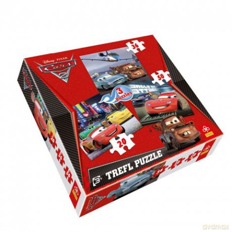 TREFL 20+30+50 MIX Auta 2 (Disney) 34073 [PUZZLE]