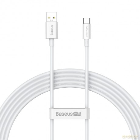 Baseus Superior Series kabel SUPERVOOC USB-A do USB-C 65W 2m biały
