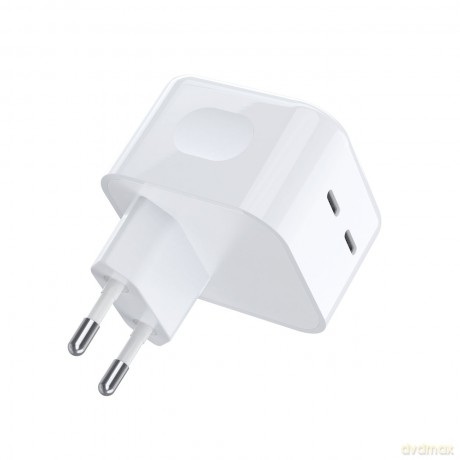 Choetech ładowarka sieciowa 35W 2xUSB-C PD biały (Q5008)