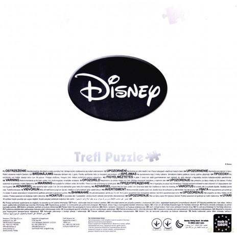 TREFL 4w1 MIX Myszka Minnie - Piękna Minnie (Disney) 34119 [PUZZLE]