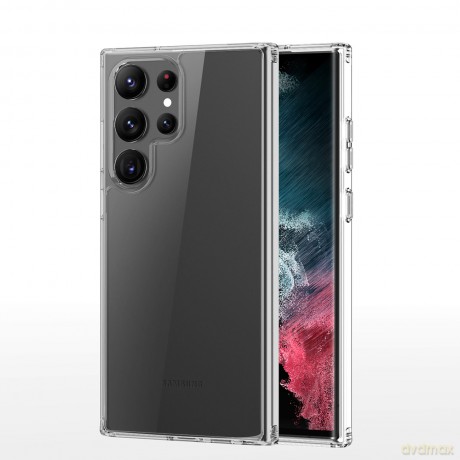 Dux Ducis Clin etui Samsung Galaxy S23 Ultra pancerny pokrowiec obudowa na tył przezroczyste