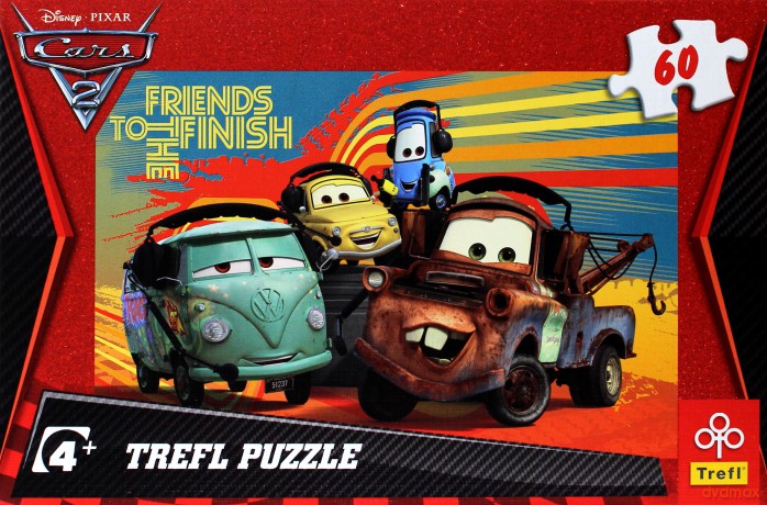 TREFL 60 Auta 2 - Drużyna (Disney) 17190 [PUZZLE]
