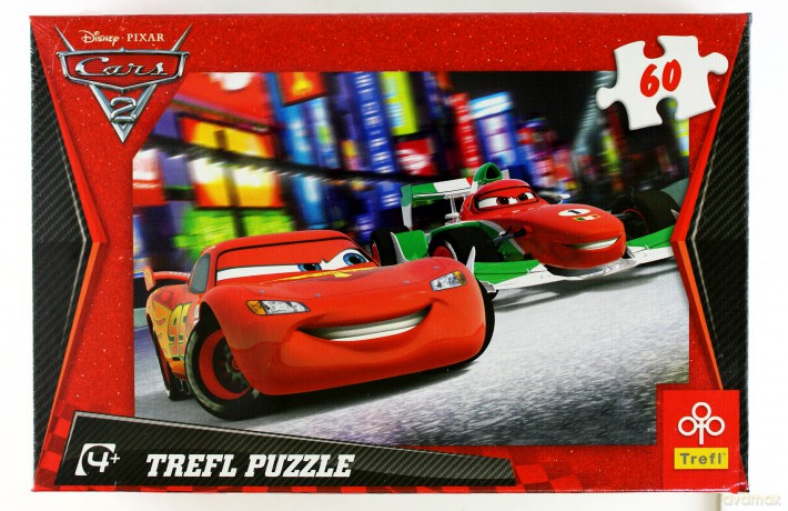 TREFL 60 el. Auta 2 - Zygzak i Francesko (Disney) 17192 [PUZZLE]