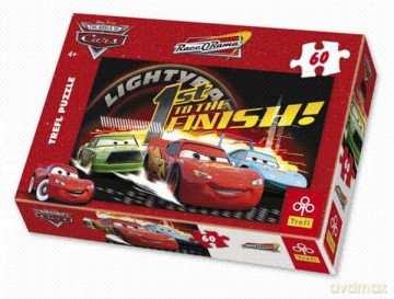 TREFL 60 el. Auta - Zwycięzca (Disney) 17165 el. [PUZZLE]