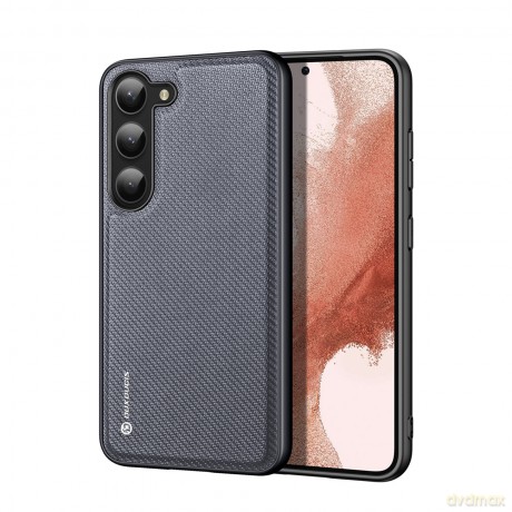 Dux Ducis Fino etui Samsung Galaxy S23+ pokrowiec z silikonową ramką szare