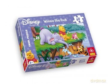 TREFL 60 el. Kubuś Puchatek - Chlup, Chlup (Disney) 17146 [PUZZLE]