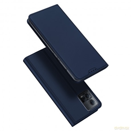 Dux Ducis Skin Pro etui Motorola Edge 30 Fusion pokrowiec z klapką portfel na kartę podstawka niebieskie