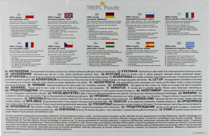 TREFL 60 Looney Tunes - Królik Bugs Na Plaży 17147 [PUZZLE]