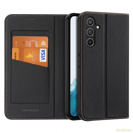 Dux Ducis Skin X2 etui do Samsung Galaxy A54 5G pokrowiec z klapką portfel podstawka czarne