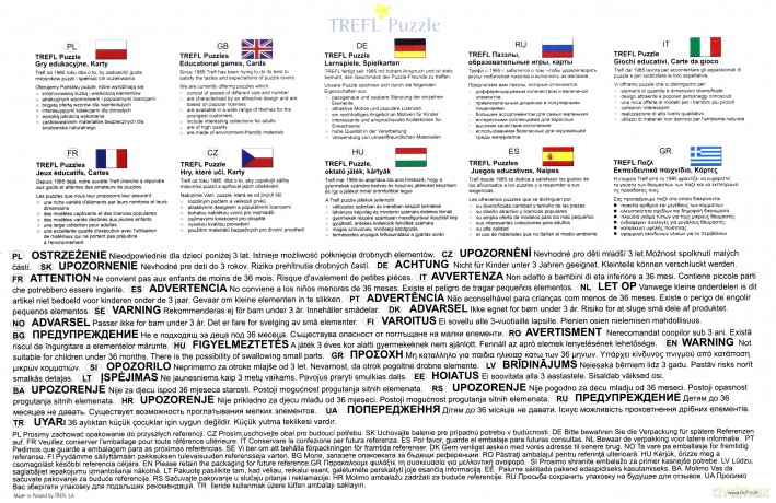 TREFL 60 el. Małe Beagle 17166 [PUZZLE]