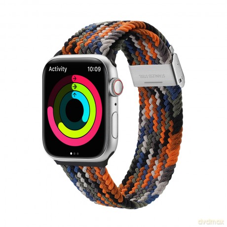 Dux Ducis Strap (Mixture II Version) pasek Apple Watch Ultra, SE, 8, 7, 6, 5, 4, 3, 2, 1 (49, 45, 44, 42 mm) pleciona opaska bransoleta camo