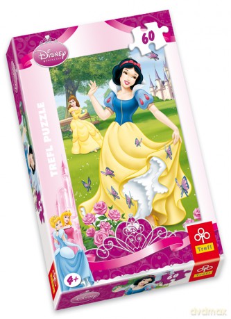 TREFL 60 el. Księżniczki - Motyle i Śnieżka (Disney) 17148 [PUZZLE]
