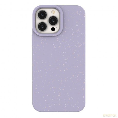 Eco Case etui iPhone 14 Plus silikonowy degradowalny pokrowiec fioletowe