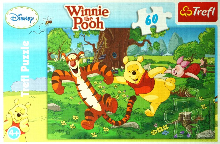 TREFL 60 Kubuś Puchatek - Na polanie (Disney) 17207 [PUZZLE]