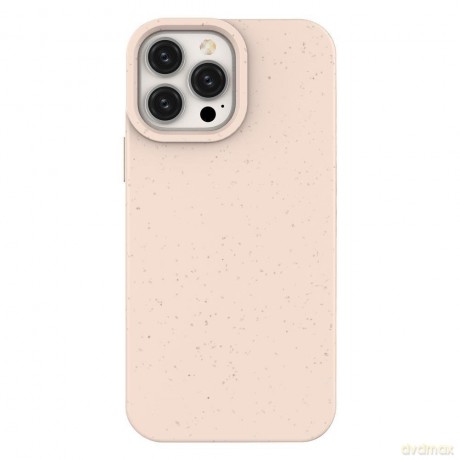 Eco Case etui iPhone 14 Pro Max silikonowy degradowalny pokrowiec różowe
