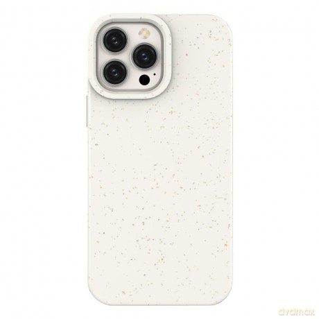 Eco Case etui iPhone 14 Pro silikonowy degradowalny pokrowiec białe