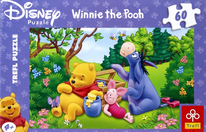 TREFL 60 el. Kubuś Puchatek - Na polanie (Disney) 17123 [PUZZLE]