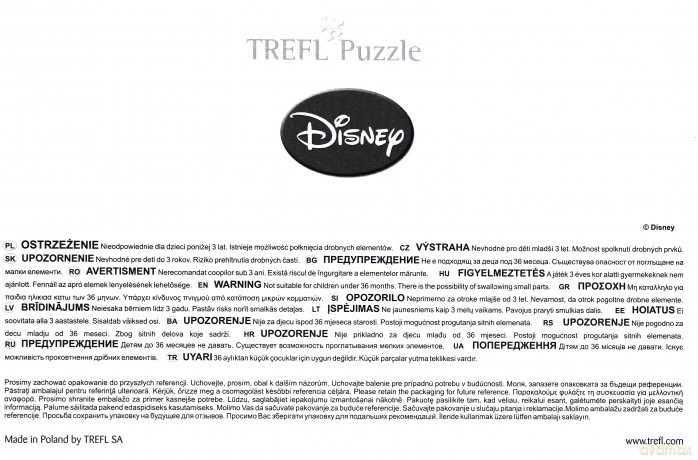 TREFL 60 el. Bambi - Narada w lesie (Disney) 17157 [PUZZLE]