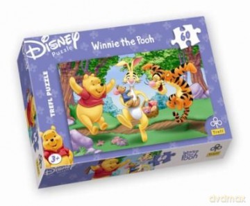 TREFL 60 Kubuś Puchatek - Nauka Brykania (Disney) 17124 [PUZZLE]