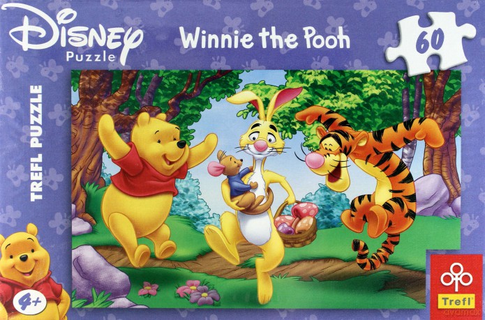 TREFL 60 Kubuś Puchatek - Nauka Brykania (Disney) 17124 [PUZZLE]