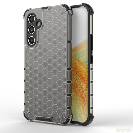 Honeycomb etui do Samsung Galaxy A54 5G pancerny hybrydowy pokrowiec czarne