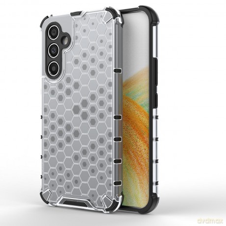 Honeycomb etui do Samsung Galaxy A54 5G pancerny hybrydowy pokrowiec przezroczyste