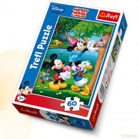 TREFL 60 el. Myszka Miki i przyjaciele - Piknik z Donaldem (Disney) 17198 [PUZZLE]